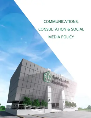 Communications Consultation Social Media Policy