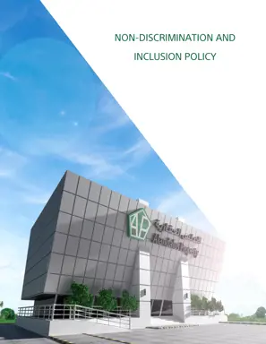 Non Discrimination And Inclusion Policy